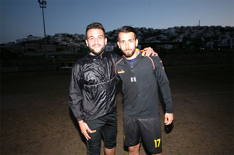 Gümüşlükspor yardımcı antrenörü Ali Cihan Kayaş'a sürpriz doğum günü - Fotoğraf: Yalçın Çakır 12