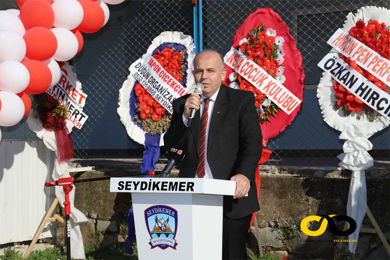Seydikemer Belediyespor'un tesisleri açıldı 3