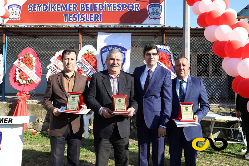 Seydikemer Belediyespor'un tesisleri açıldı 4