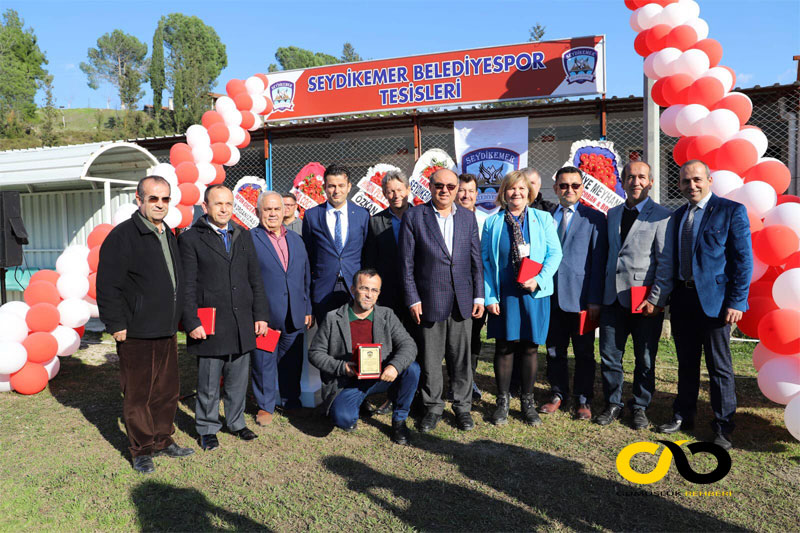 Seydikemer Belediyespor'un tesisleri açıldı 6