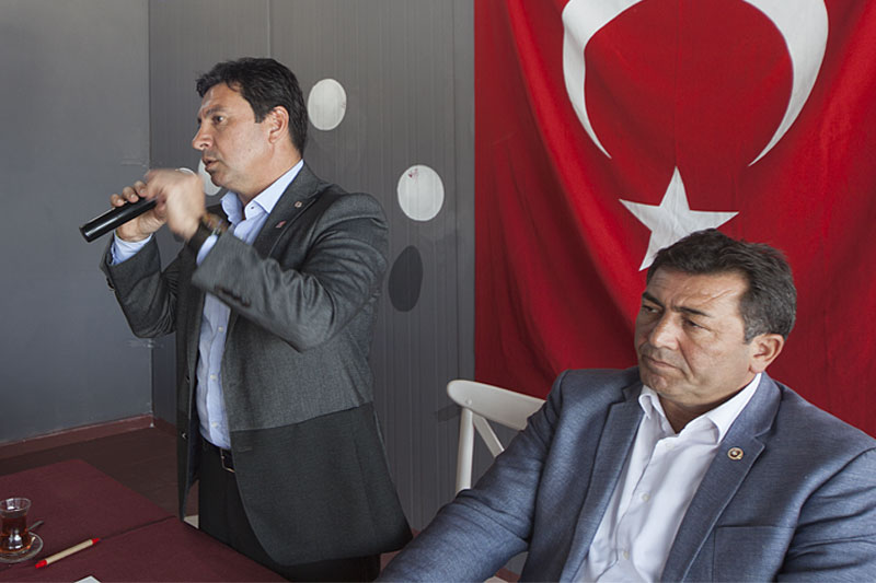CHP Bodrum Belediye Başkan adayı Ahmet Aras Gümüşlük'te 1