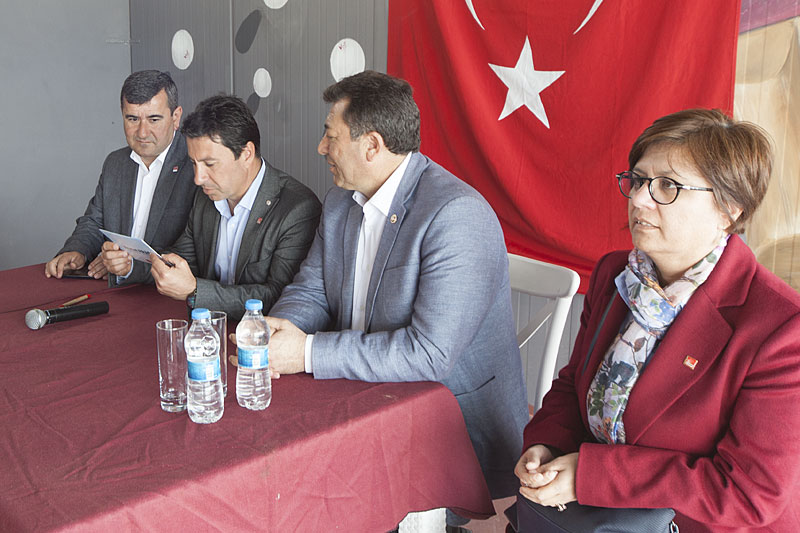CHP Bodrum Belediye Başkan adayı Ahmet Aras Gümüşlük'te 2