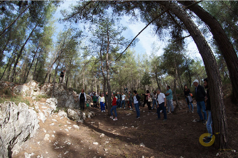 Visit from teachers to the ancient city of Hyllarima