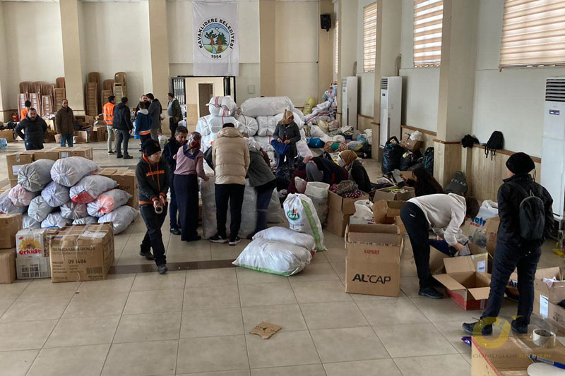 Truckloads of help from Kavaklıdere to the earthquake zone 2