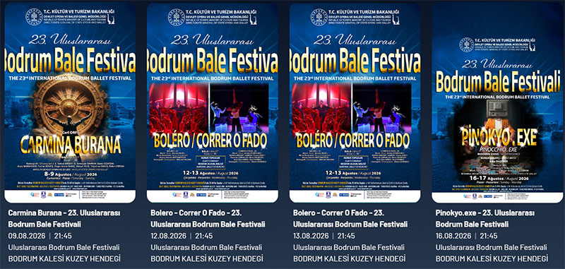 23. Uluslararası Bodrum Bale Festivali 2