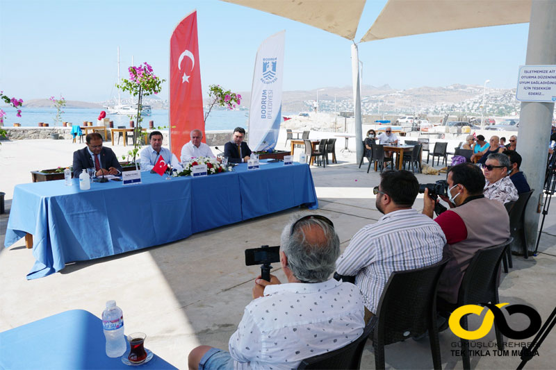 Bodrum Belediye Başkanı Ahmet Aras'ın basın toplantısı 2