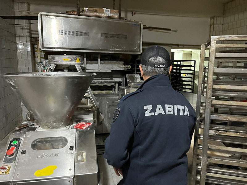 Zabıta ekiplerinden fırın denetimi 3