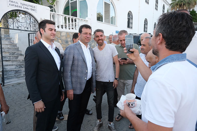 İmamoğlu bayrama Bodrum'da girdi 2