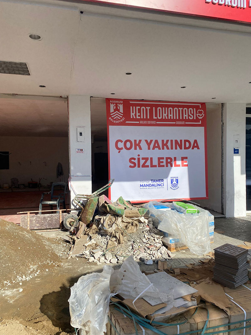 Bodrum'a Kent Lokantaları kuruluyor 1