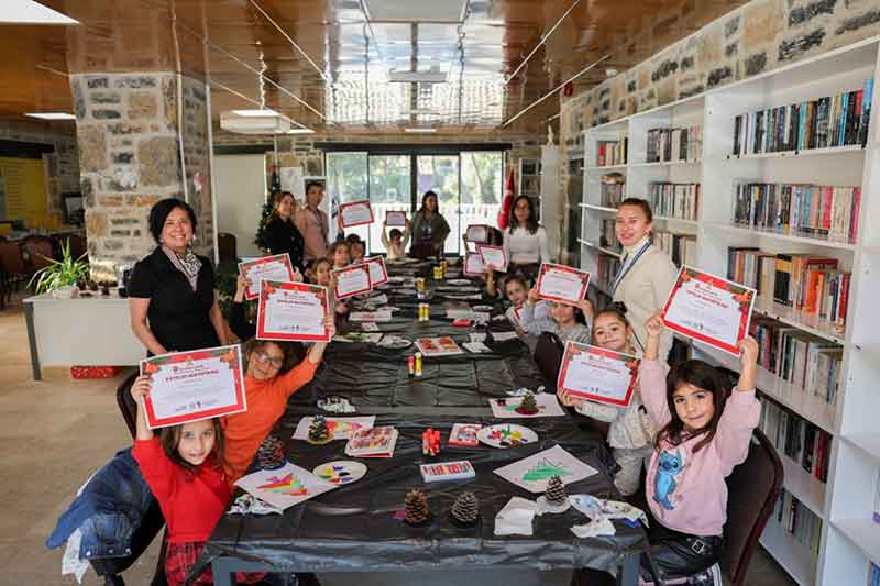 Bodrum Belediyesi çocuklar için Yılbaşı Atölyesi, Aralık 2025