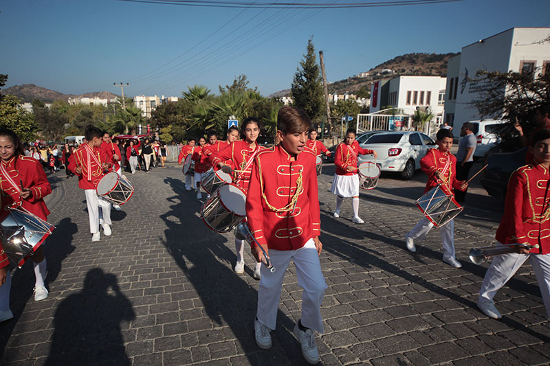 Gümüşlük'te 29 Ekim Cumhuriyet Bayramı kutlaması 2