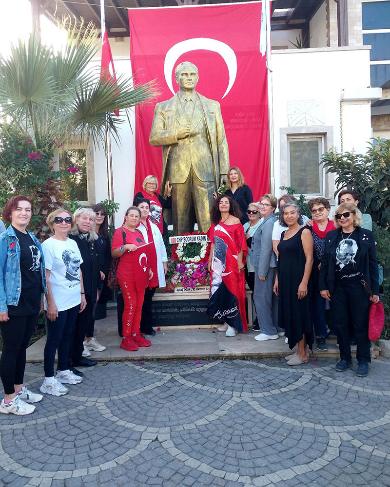 Gümüşlük'te 10 Kasım Atatürk'ü Anma Günü 2