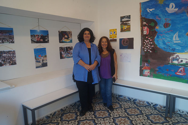 Nurhan Fıratlı, Saime Ataman, EKim 2025, Gümüşlük 1