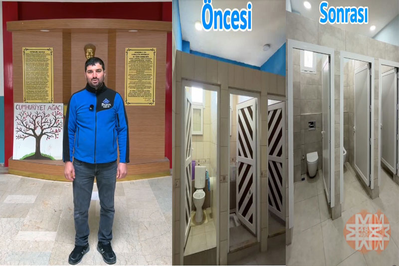 Gümüşlük Kemal Durmaz İlk ve orta okulu, Pasha İnşaat