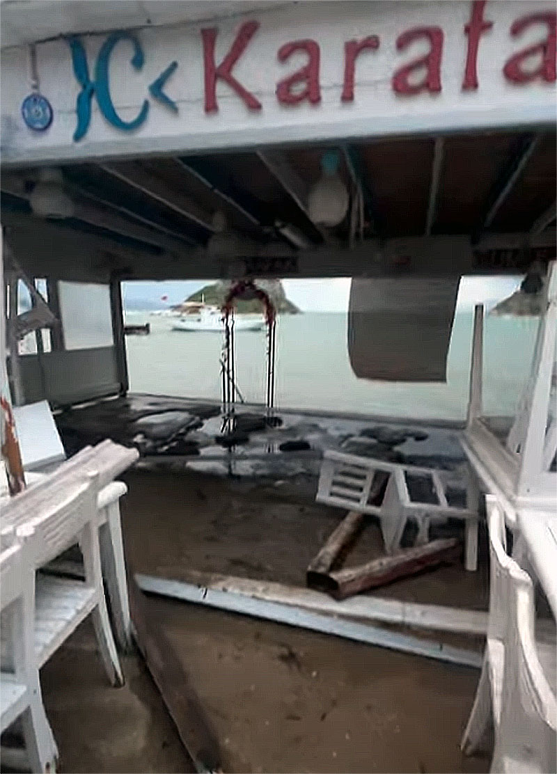 Lodos fırtınası Gümüşlüğü vurdu, 18 Şubat 2026