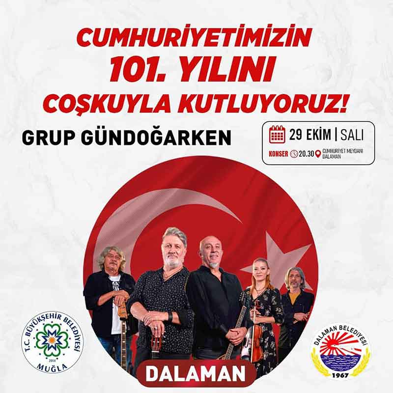 MBB 29 Ekim konserleri, Dalaman