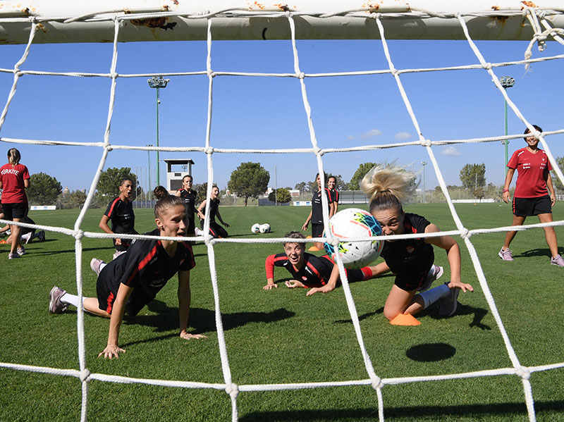 Kadın A Milli Takımı, Kosova maçına hazırlanıyor 3