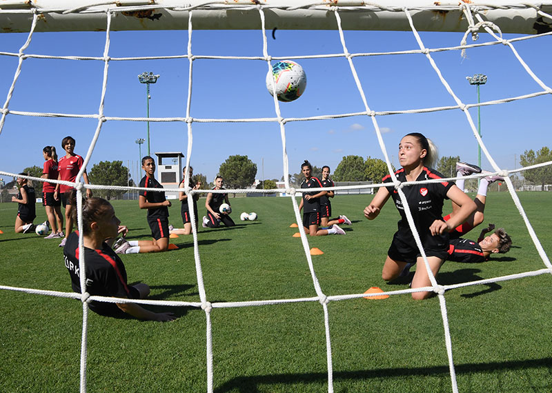 Kadın A Milli Takımı, Kosova maçına hazırlanıyor 5