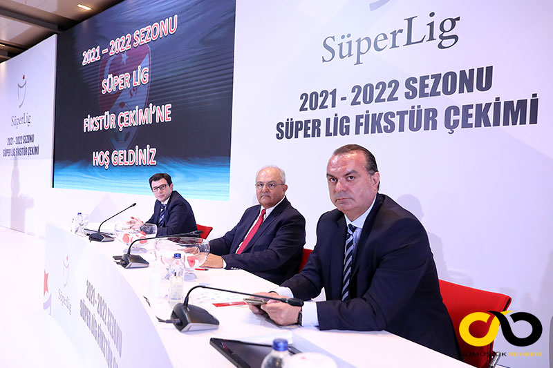 2021-2022 Sezonu Süper Lig fikstürü çekildi