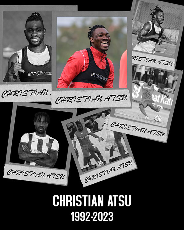 football player Christian Atsu