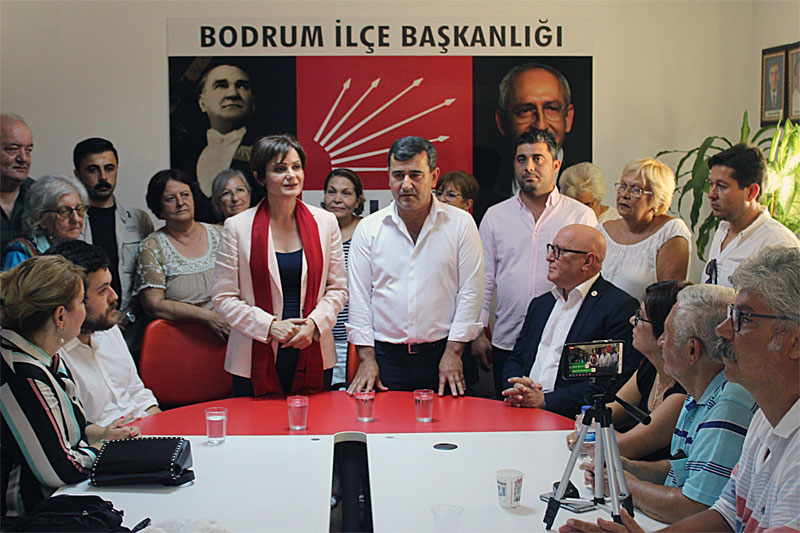 Kaftancıoğlu'dan CHP Bodrum ilçe örgütüne ziyaret 2