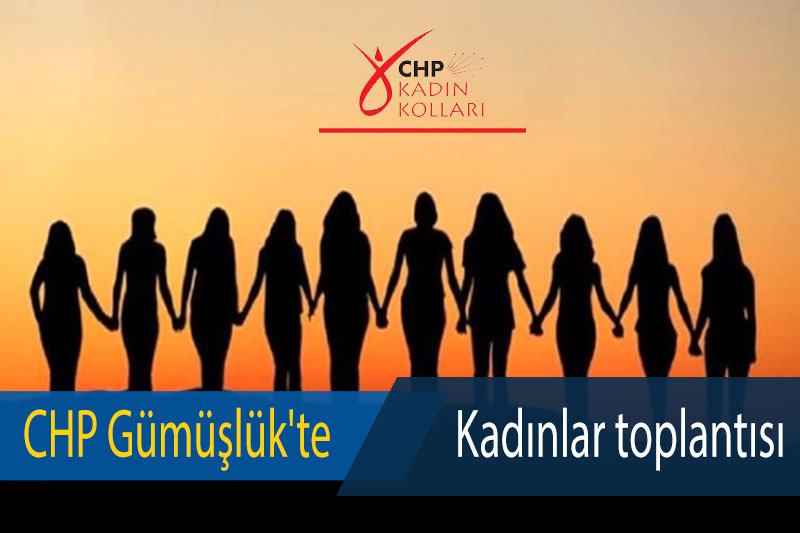 CHP Gümüşlük'te kadınlar toplantısı