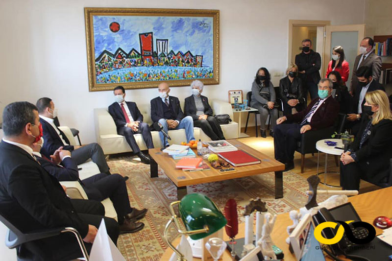 CHP Genel Başkan Yardımcısı Ahmet Akın Bodrum Belediyuesi ziyareti