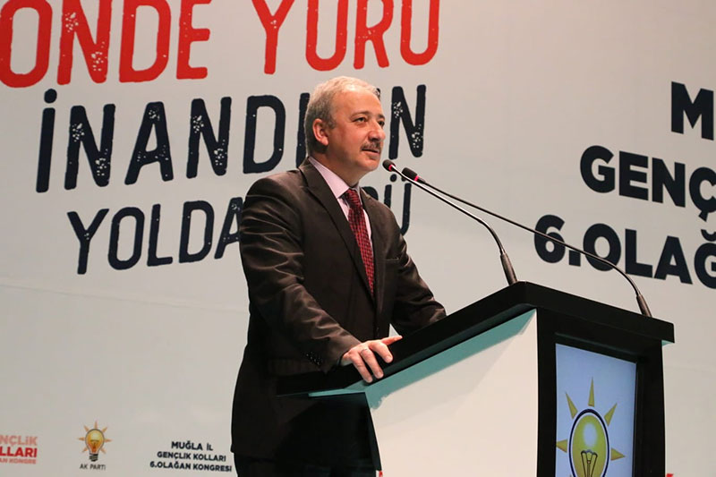 AK Parti Muğla İl Başkanı Kadem Mete, AK Parti Muğla İl Gençlik Kolları 6. olağan kongresi