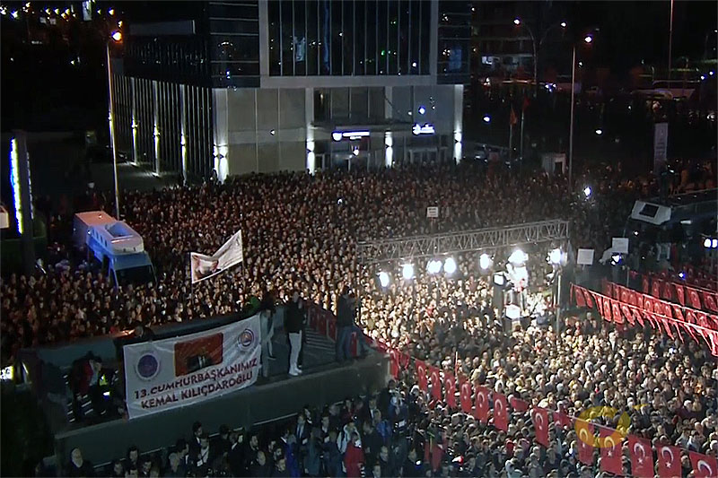 Millet İttifakı cumhurbaşkanı adayı CHP Genel Başkanı Kemal Kılıçdaroğlu