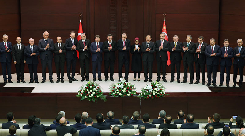 Cumhurbaşkanı Recep Tayyip Erdoğan, yeni Bakanlar Kurulu'nu (kabine) açıkladı 4