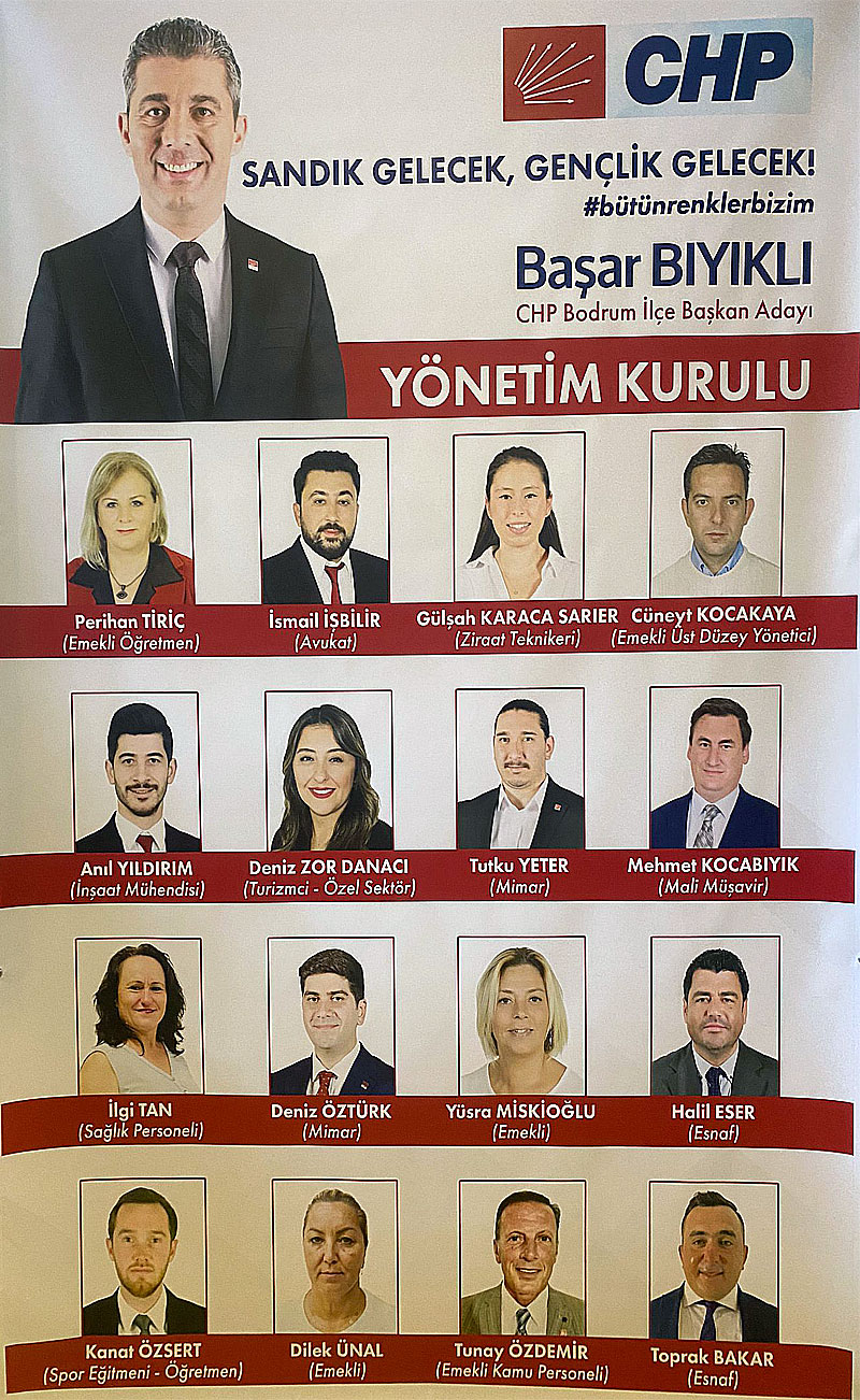 CHP Bodrum ilçe kongresi Beyaz liste - 48 Haber Ajansı