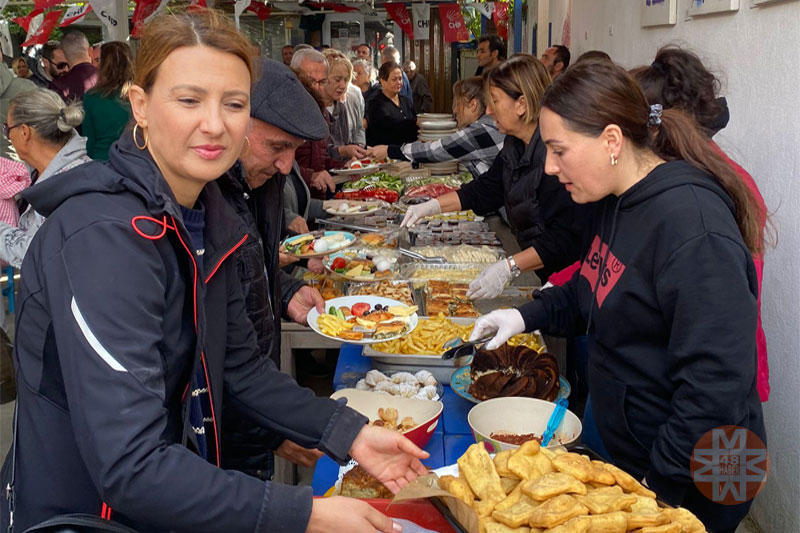 Breakfast organization from Gümüşlük CHP