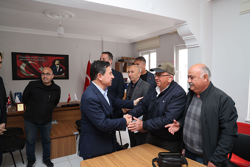 Muğla Büyükşehir Belediye Başkan Adayı Ahmet Aras, muhtarlar buluşması 2