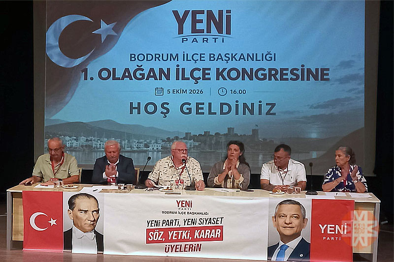 YENİ Parti Bodrum 1. Olağan İlçe Kongresi, 5 Ekim 2026